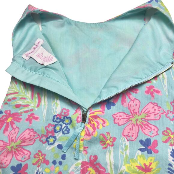 Tommy Bahama | Girl | Tropical Floral Summer Tank Shift Dress | Size 4 - Picture 7 of 8
